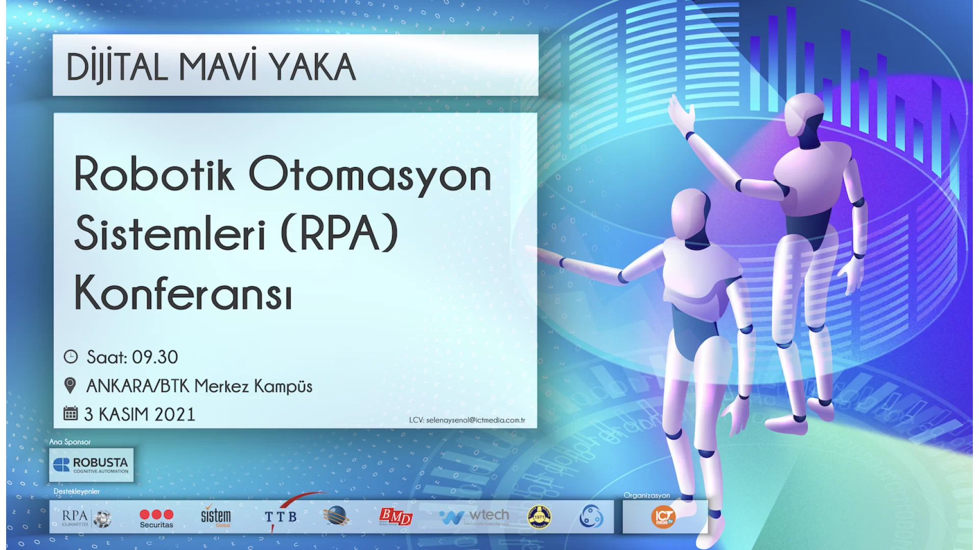 Dijital Mavi Yaka: Robotik Otomasyon Sistemleri (RPA) Konferansı
