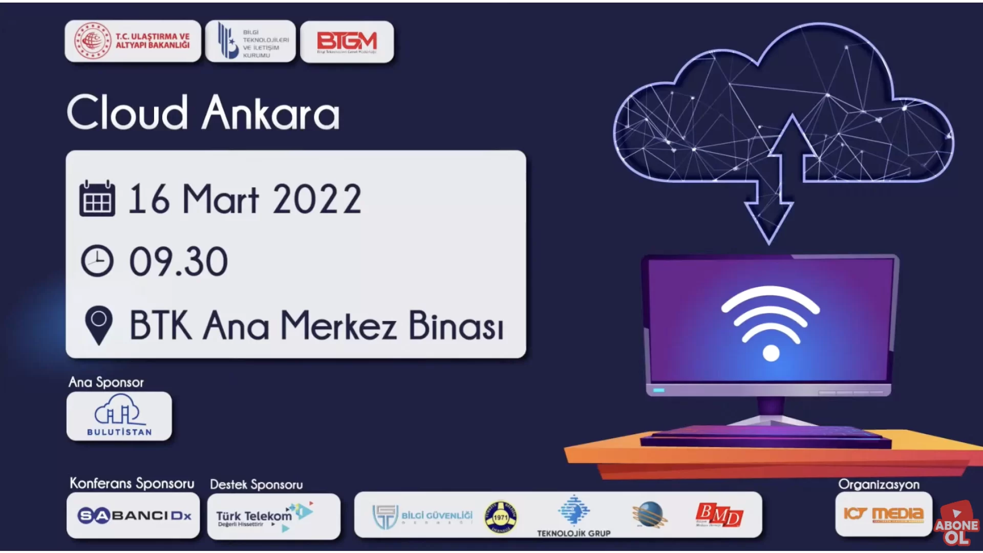 Cloud Ankara 2022 'Kamuda Cloud Sistemlerine Yeni Bir Perspektif'