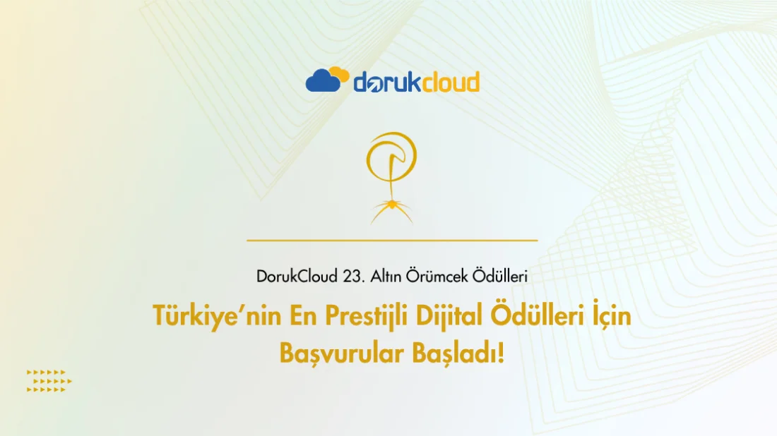 Altın Örümcek Ödülleri, DorukCloud sponsorluğunda bu yıl 23. kez verilecek
