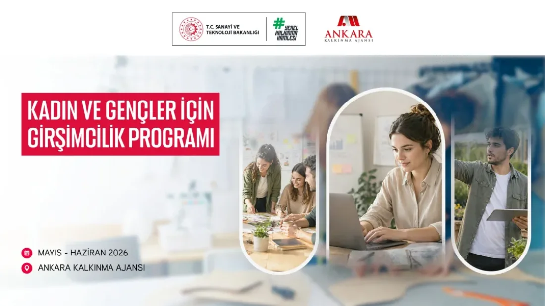 Ankara’da Girişimcilik Programı Başlıyor: Başvurular Açıldı