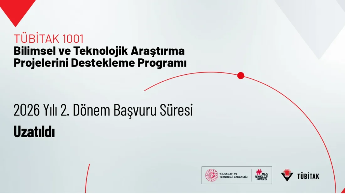 Araştırmacılara Ek Süre: TÜBİTAK 1001 Başvurularında Süre Uzatıldı