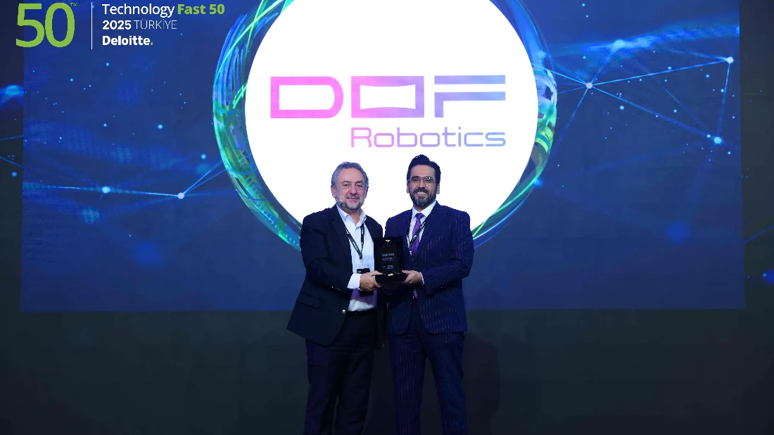 DOF Robotics en hızlı büyüyenler listesinde 