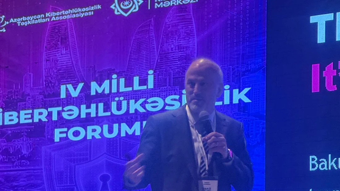Erdal Özkaya’dan Bakü’de Kritik Siber Güvenlik Uyarısı: “Yapay Zekâ ile Hack Süresi 27 Saniyeye Düştü”