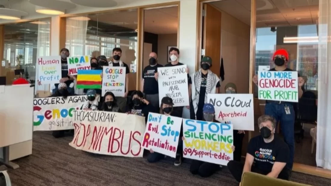 Google, İsrail'le yapılan anlaşmayı protesto eden çalışanlarını kovdu