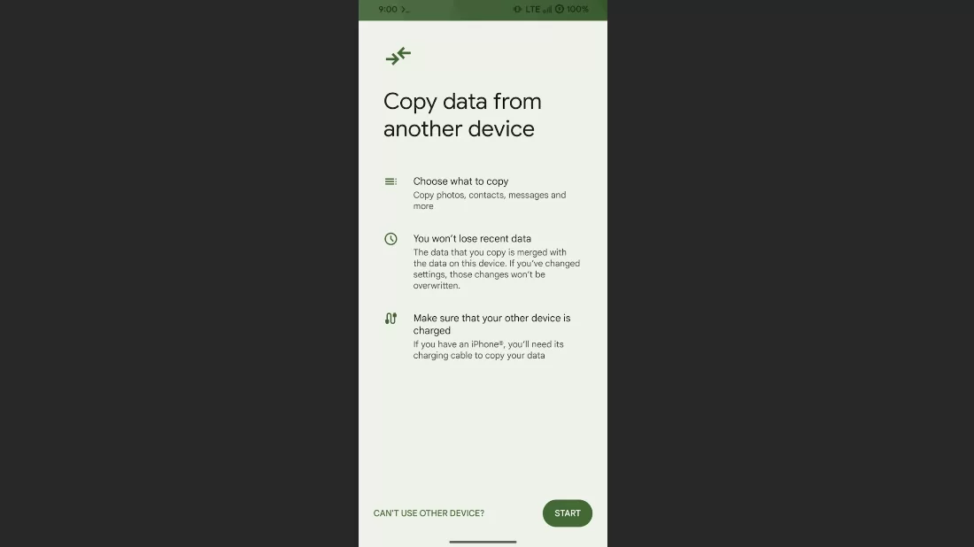 Google’den yeni özellik: Android cihazlar arasında veri taşınması kolaylaşacak