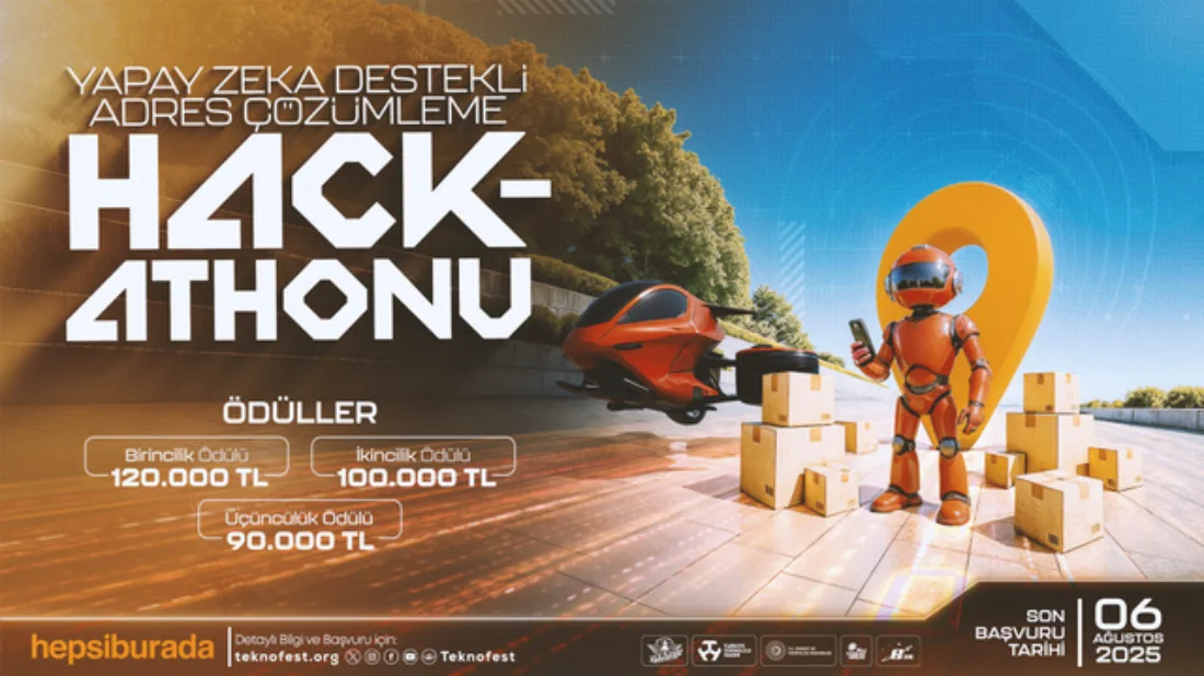 Hepsiburada’nın TEKNOFEST “Yapay Zeka Destekli Adres Çözümleme Hackathonu” için başvurular başladı