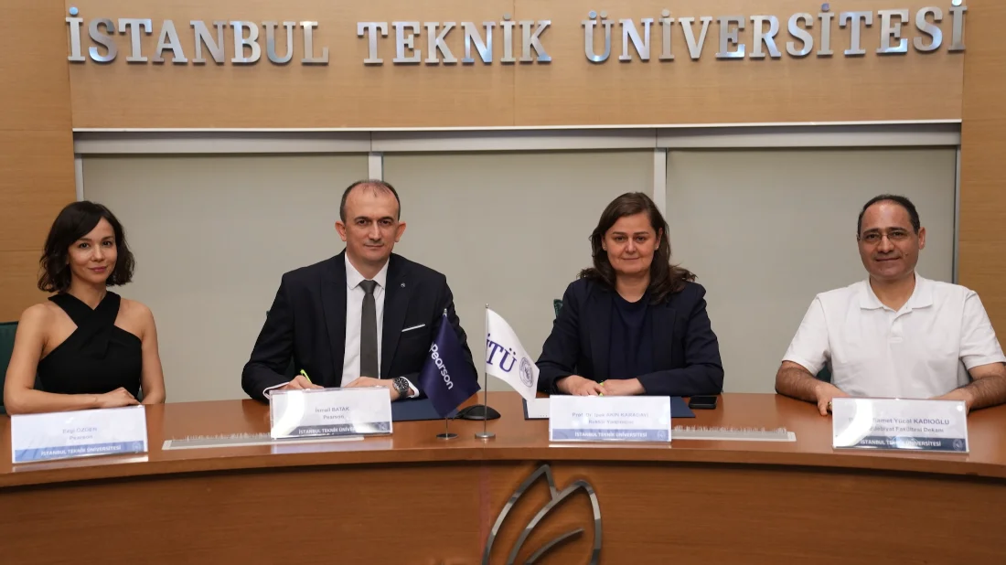 İTÜ ve Pearson'dan Dijital Eğitimde Güç Birliği
