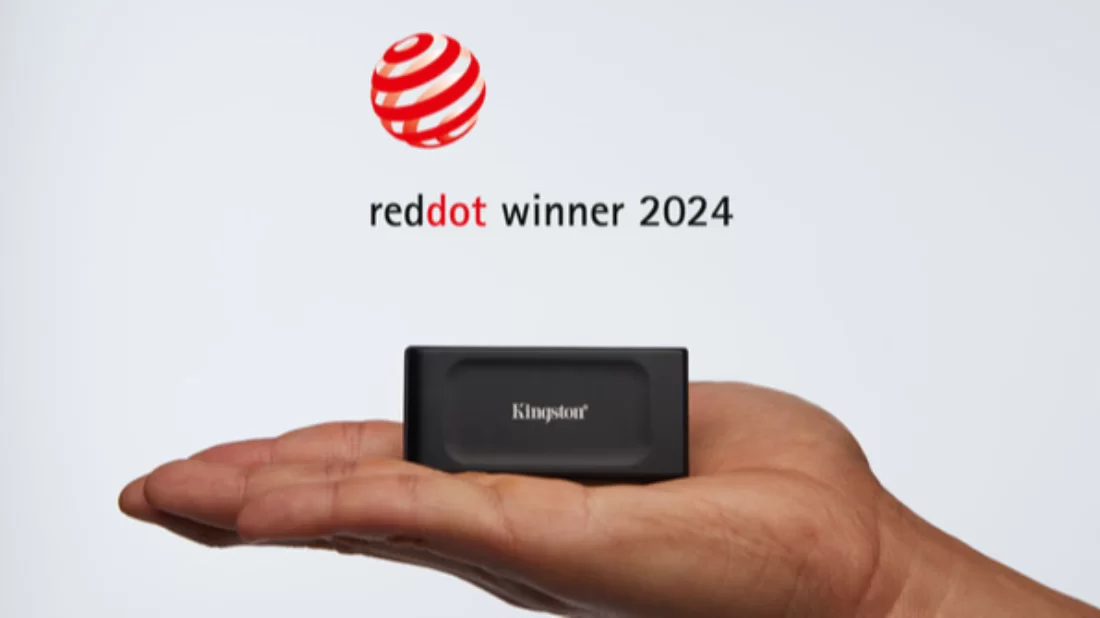 Kingston XS1000 Harici SSD 2024 Red Dot Ödülünü Kazandı