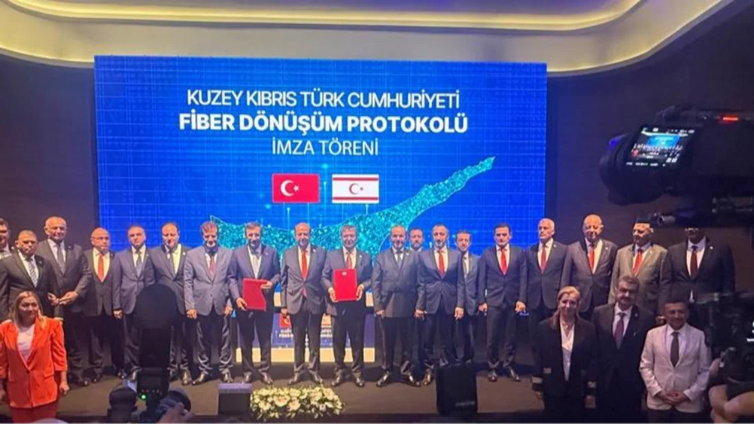 Kuzey Kıbrıs Türk Cumhuriyeti Dijital Dönüşümde Dev Adım: Türk Telekom ile Fiber Optik Protokolü İmzalandı
