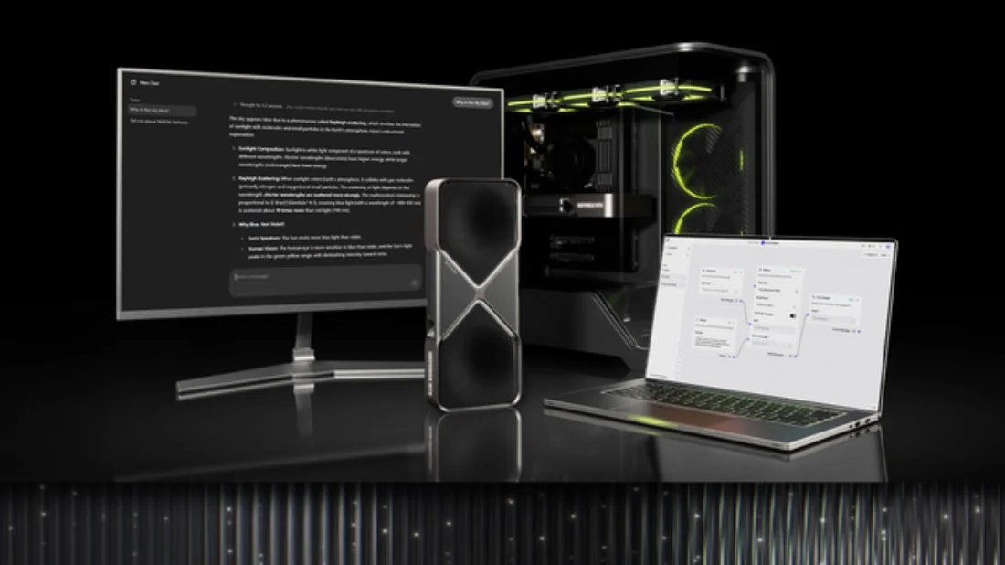 OpenAI’nin Yeni Yapay Zeka Modelleri, NVIDIA RTX GPU’larda rekor hızla çalışıyor