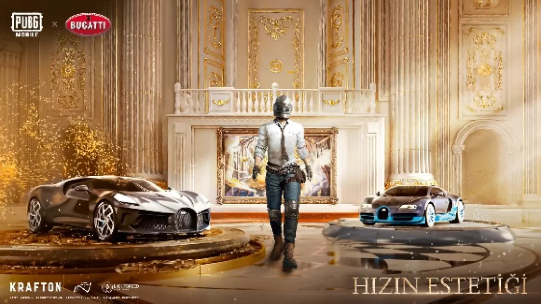 PUBG MOBILE otomobil ikonu Bugatti ile iş birliğini duyurdu