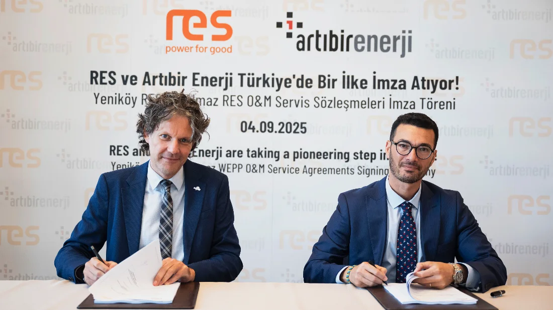 RES ve Artıbir Enerji, Rüzgâr Santralleri İçin Dev Anlaşma İmzaladı