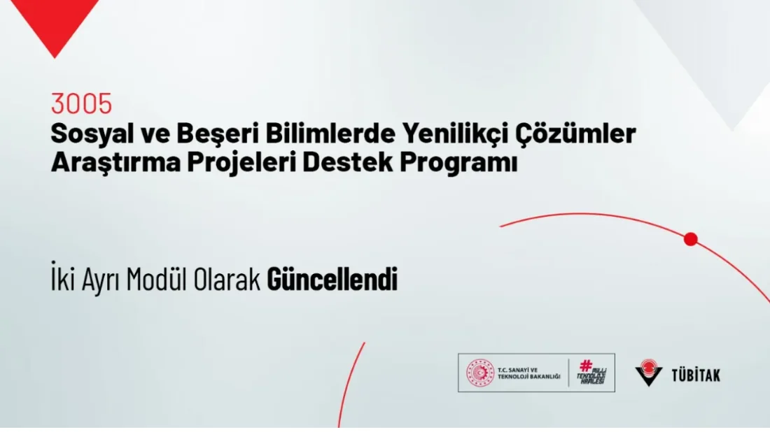 Sosyal ve Beşeri Bilimlere Yönelik Destek Programı Yenilendi