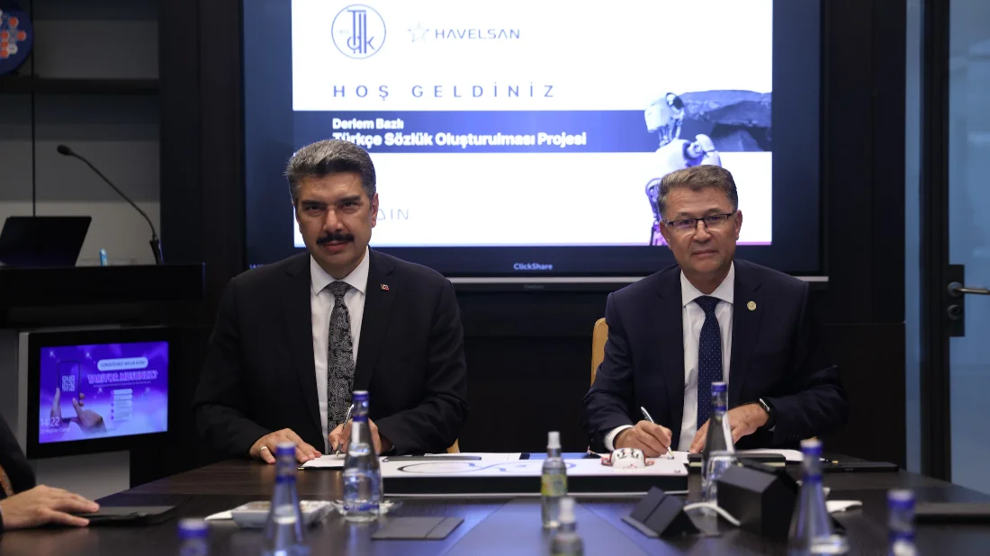 Türk Dil Kurumu ile HAVELSAN Arasında İş Birliği Protokolü imzalandı