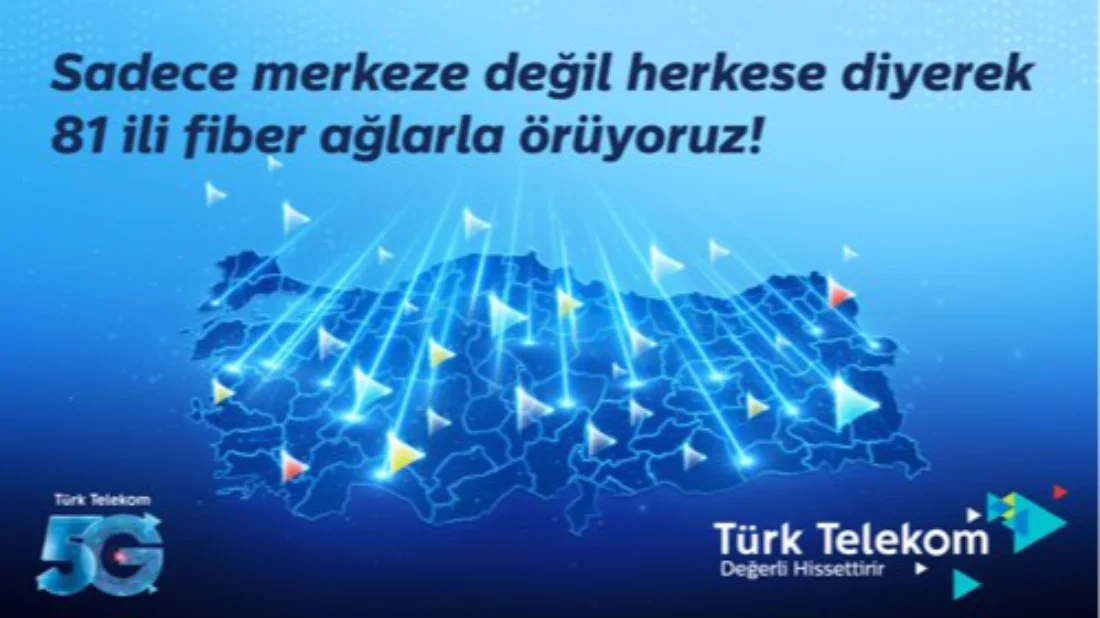 Türk Telekom Fiber Altyapıda Büyümesini Sürdürüyor