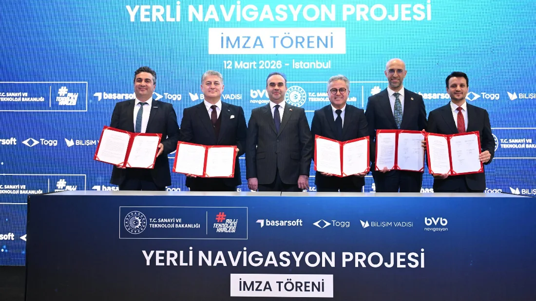 Yerli Navigasyon için İmzalar Atıldı