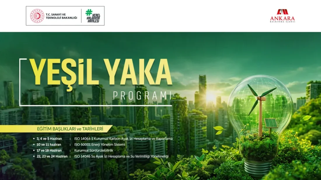 “Yeşil Yaka Eğitim Programı” Başvuruları Başladı