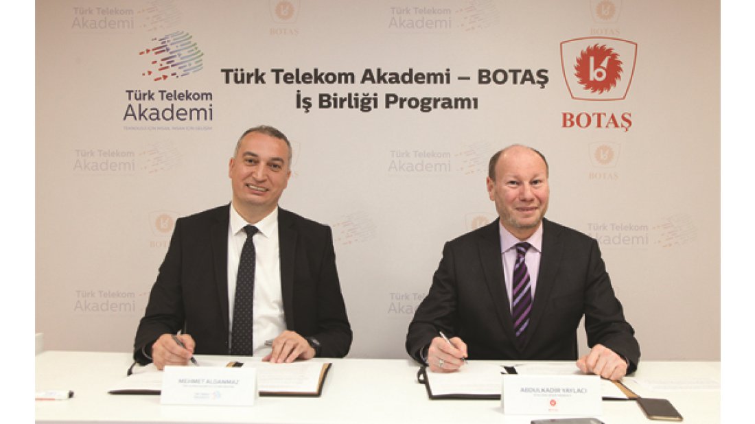 Türk Telekom ve BOTAŞ’tan eğitim iş birliği 