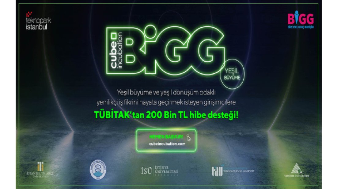 Teknopark İstanbul, yeşil dönüşüm fikri olan girişimcileri bekliyor