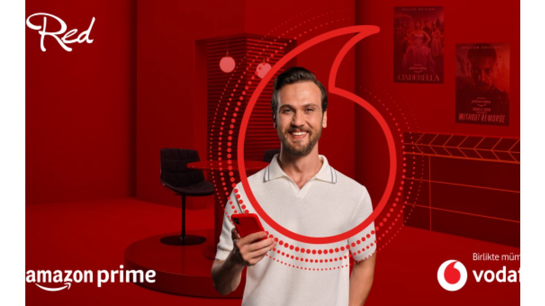 Vodafone Red’den yeni gelenlere 6 aylık Amazon Prime üyeliği