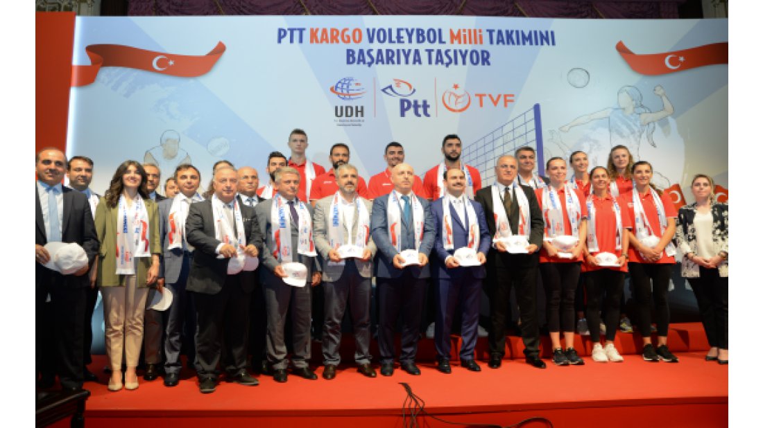 PTT Türkiye Voleybol Federasyonu Resmi Kargo Tedarikçisi oldu