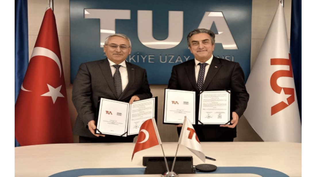 Türkiye Uzay Ajansı ve Saha İstanbul protokol imzaladı