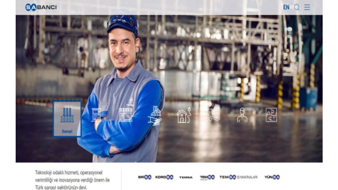 Sabancı Holding’in web sitesine uluslararası ödül!