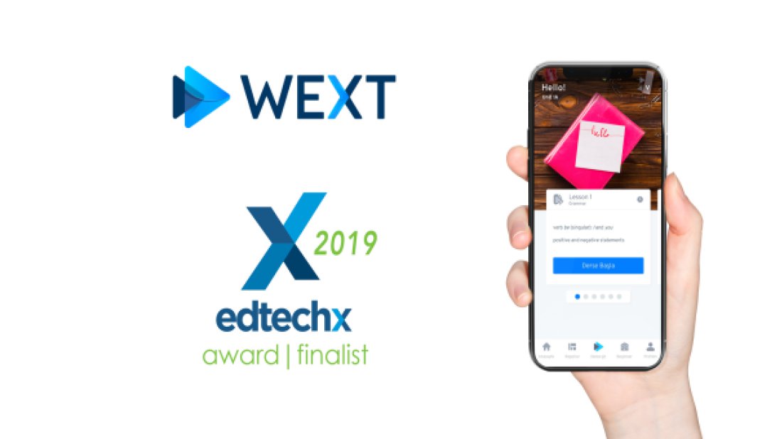 Yerli ingilizce öğrenme platformu WEXT, EdTechXGlobal 2019 finalistleri arasında yer aldı!