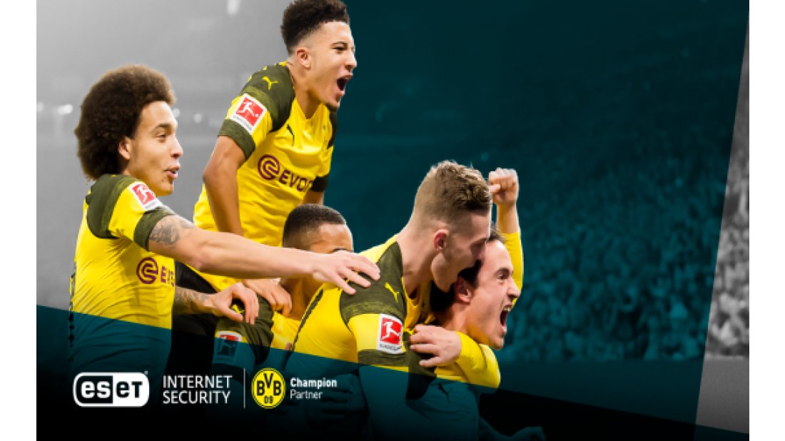 ESET, Borussia Dortmund'un şampiyon ortağı oldu