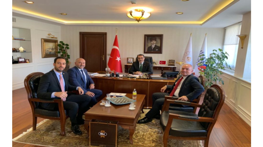 GÜNDER, GENSED ve GÜYAD, Enerji Bakanı Dönmez'i ziyaret etti