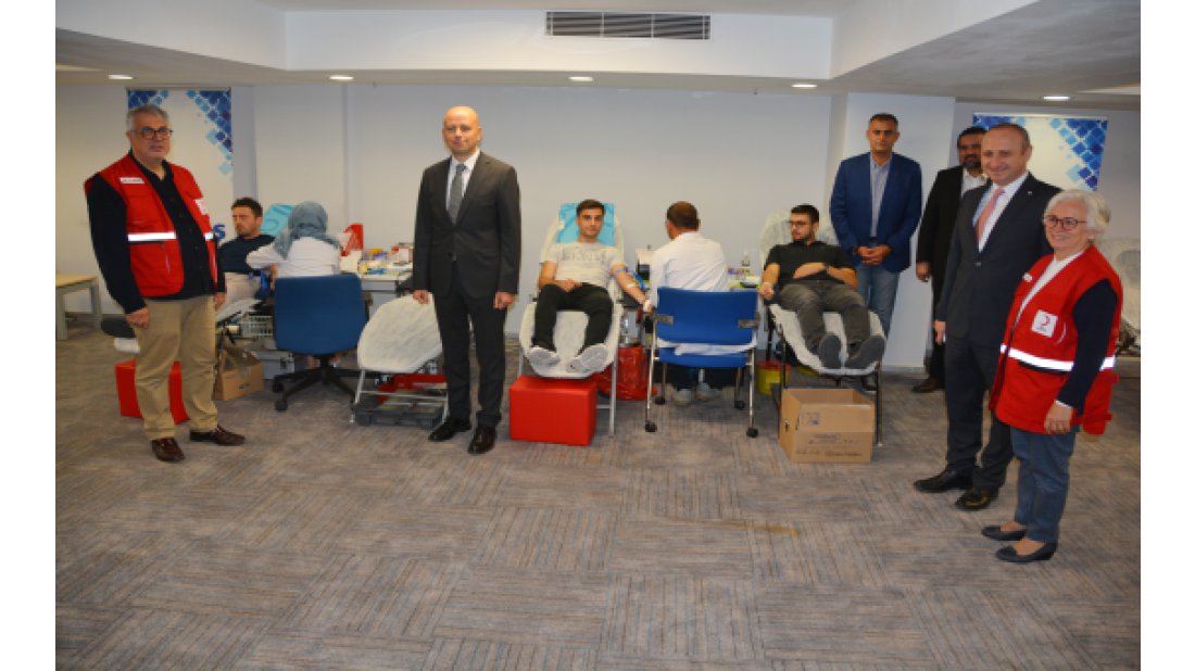 YEDAŞ, kan bağışına destek verdi