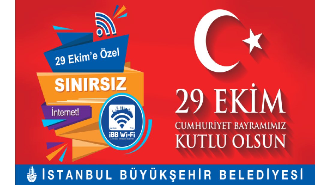 Cumhuriyet Bayramı’nda sınırsız internet