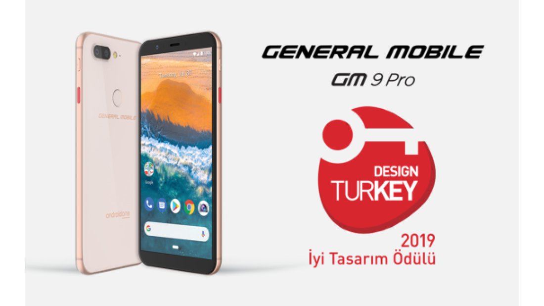 GM 9 Pro’ya Design Turkey’den ödül