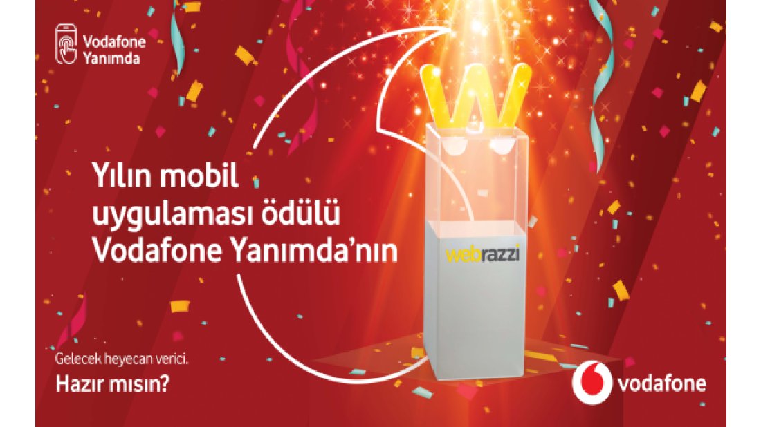 Vodafone Yanımda’ya “Yılın Mobil Uygulaması” ödülü