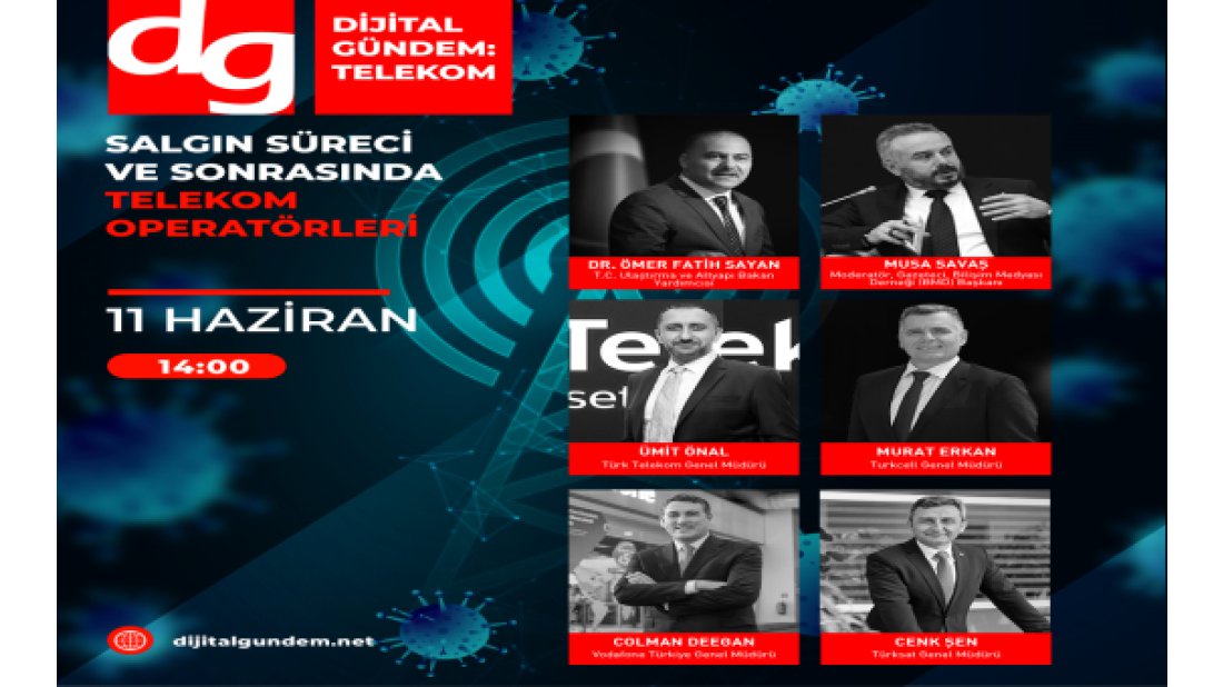 Telekom CEO’ları Dijital Konferansta Buluşacak