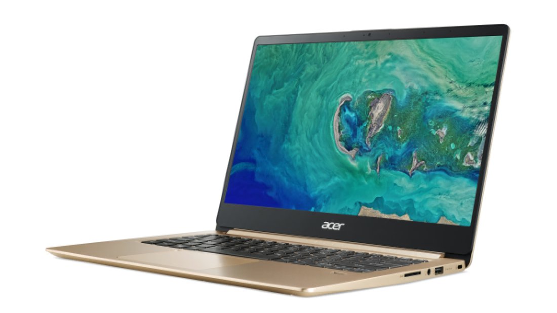Acer Swift 1, 20 saate var pil ömrü ile dikkat çekiyor