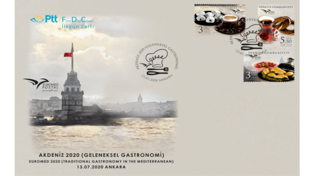 PTT’den “Akdeniz 2020 (Geleneksel Gastronomi)” konulu anma pulu