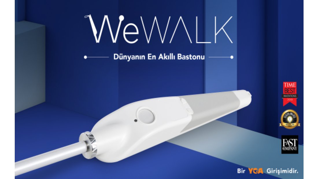 ‘Akıllı Baston WeWALK’ Microsoft Programına Seçilen İlk Girişim Oldu