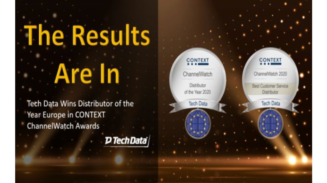 Tech Data, Avrupa'da Yılın Distribütörü seçildi